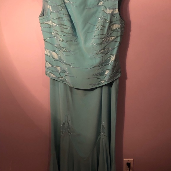 ELLA DONNA Blue Two-Piece Set - Picture 4 of 5